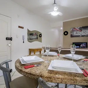  Apartamento Vpr23 - Quadra Mar, 1 Dorm, 180m Da Praia, Wi-fi